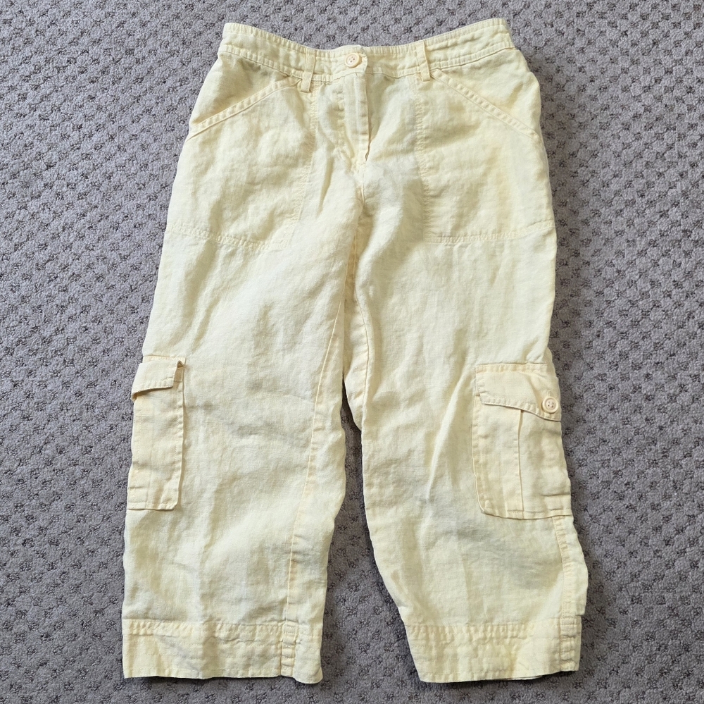 Chico's Linen Capri
